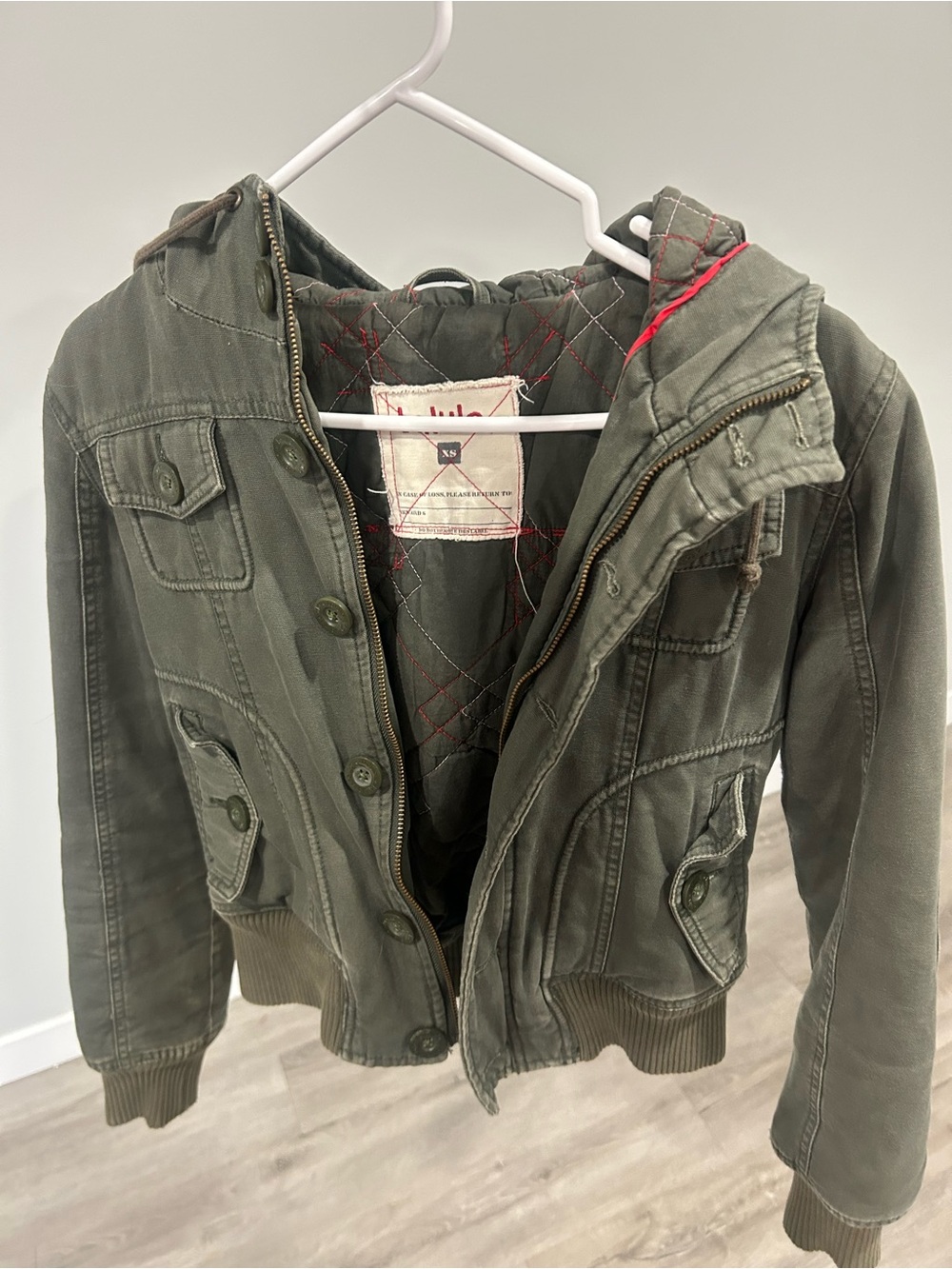Vintage Aritzia Olivia utility jacket
